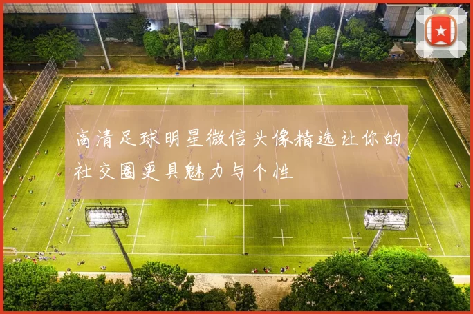 高清足球明星微信头像精选让你的社交圈更具魅力与个性